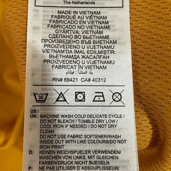 MENS BRONZE SPEEDWICK REEBOK SHIRT - Picture 3 of 5